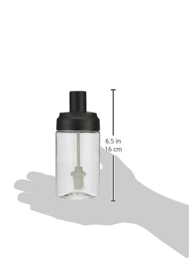 Clazkit موزع تخزين الزيوت والسوائل من كلازكيت، مصنوع من البلاستيك، مزود بفرشاة | مقاوم للحرارة، آمن للاستخدام مع الطعام، متعدد الأغراض للطهي وتحضير الطعام في المنزل والمطاعم - 350 مل - Image 2